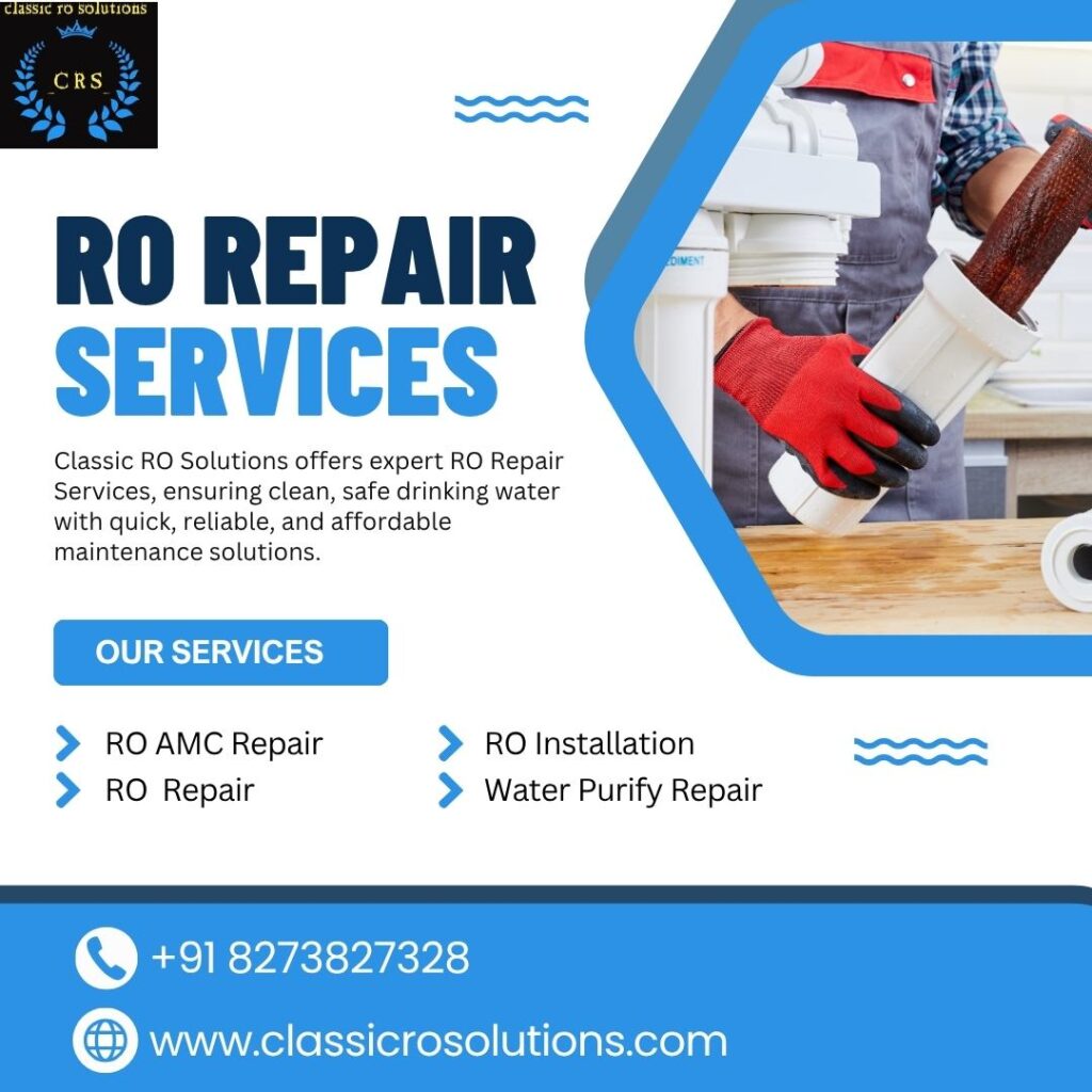Reliable RO repair in Noida will help you obtain Pure Water.