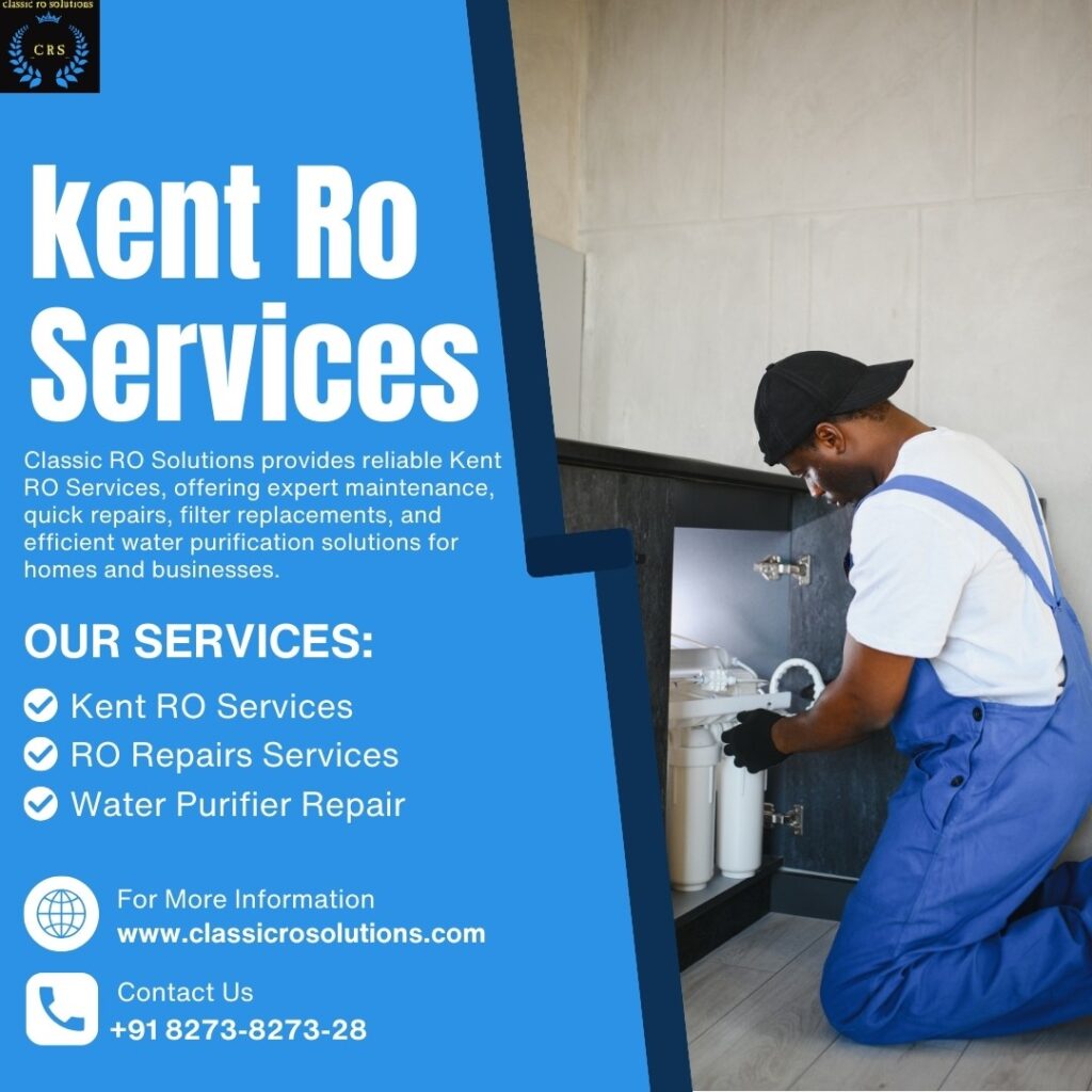 Greater Noida Water TDS Levels Destroy Your Kent Water Purifier Service Schedule