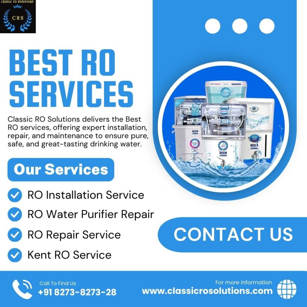 RO Service in Noida Extension: Why Locals Cannot Afford to Skip It